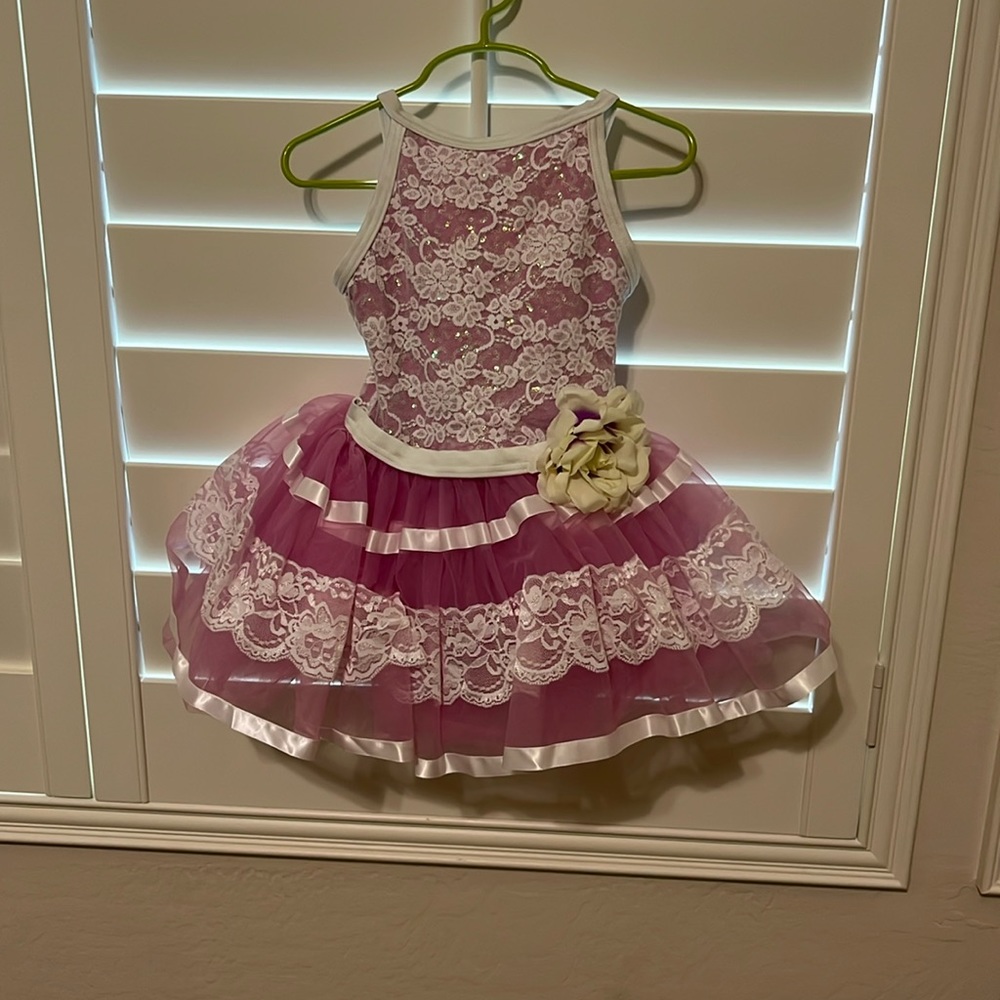 Little girl, ballet costume.